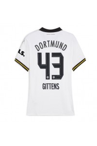 Fotbalové Dres Borussia Dortmund Jamie Bynoe-Gittens #43 Dámské Třetí Oblečení 2024-25 Krátký Rukáv